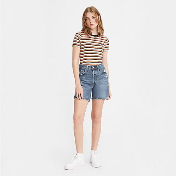 Levi's Denim - 501® Original Mid Thigh Women's Shorts -